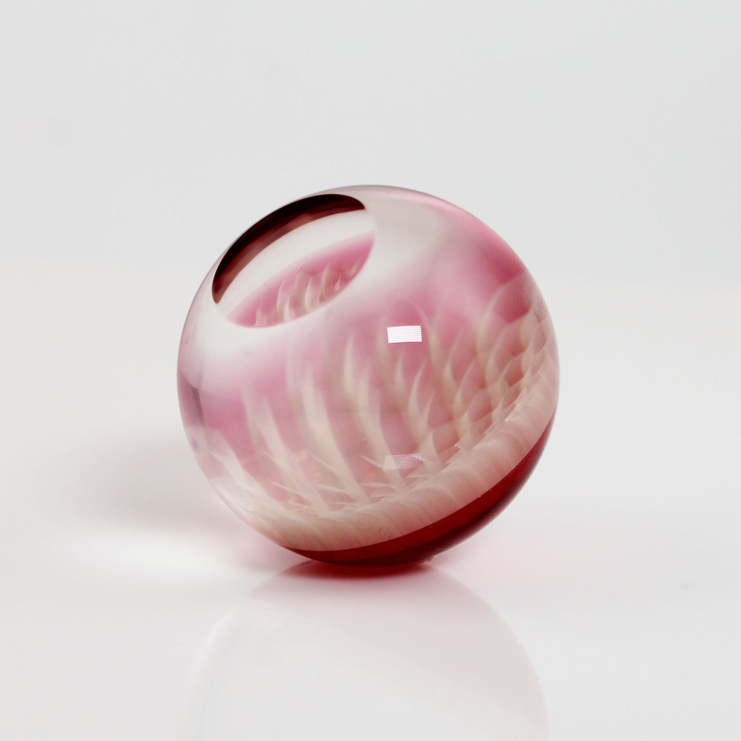 29mm Window Marble Asimi with Gold Ruby