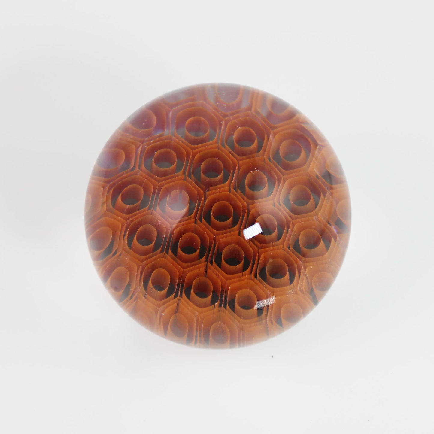 40mm Dahlia Marble 'Thrice' with Neutronium Grey
