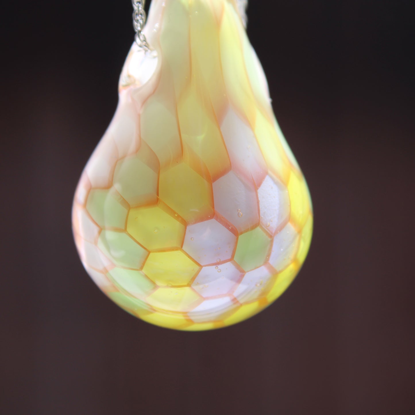 Hollow Honeydrop Pendant