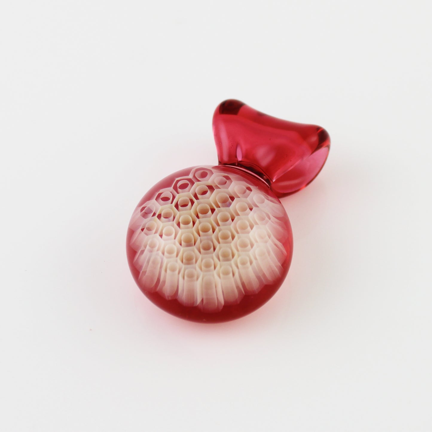 Gold Ruby Honey Candy Pendant