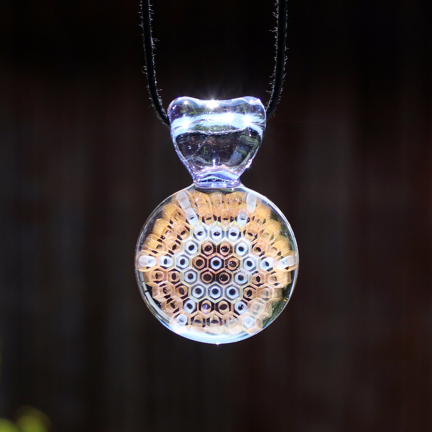 Purple Rain Honey Candy Pendant