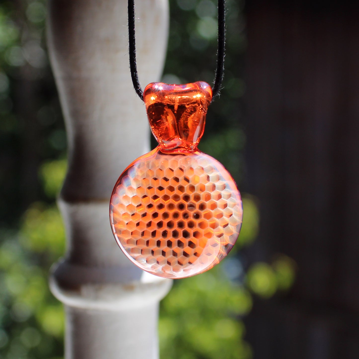Sunstone Honey Candy Pendant