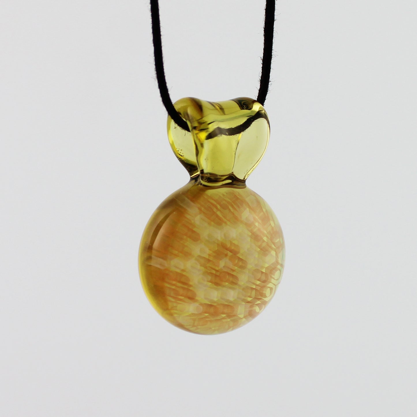 Citrine Star Honey Candy Pendant