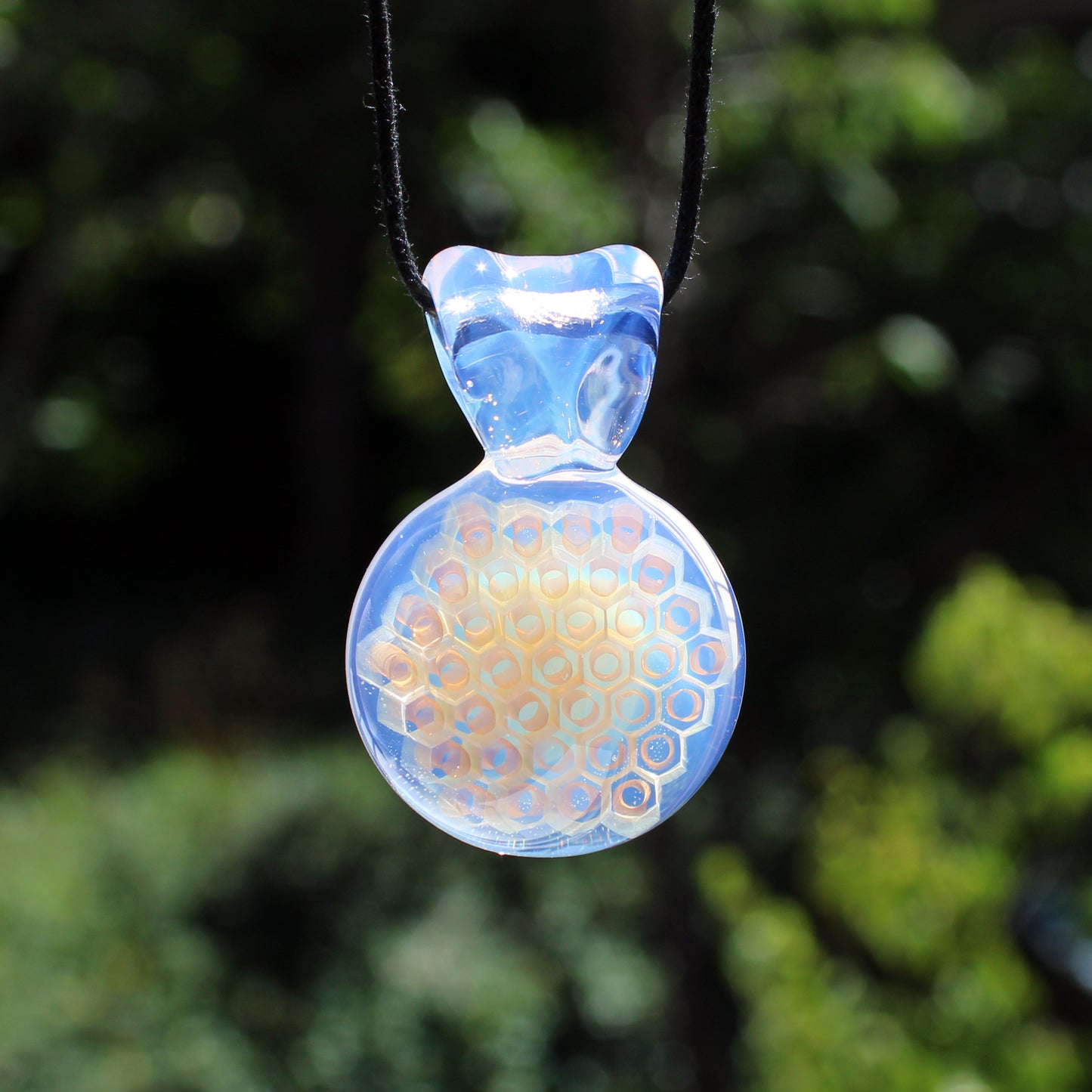 Moonstone Honey Candy Pendant