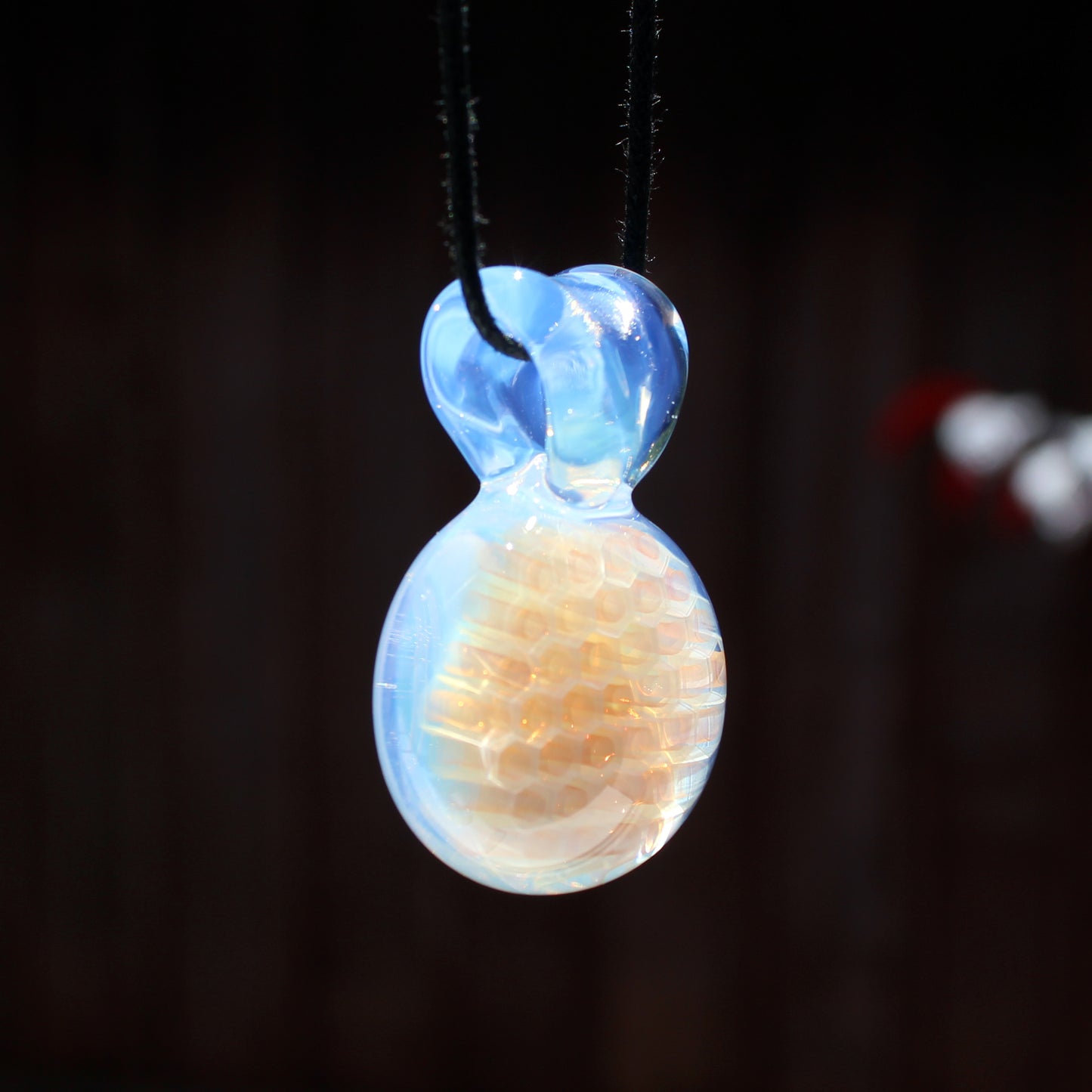 Moonstone Honey Candy Pendant