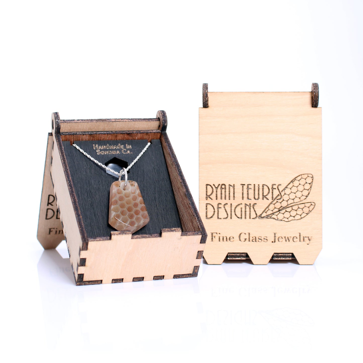 "Silhouette"Honey Jewel Necklace