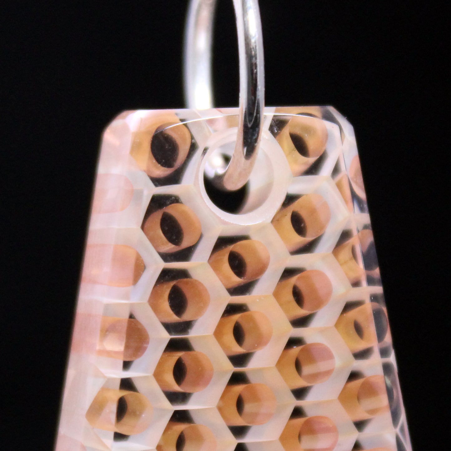 "Silhouette"Honey Jewel Necklace