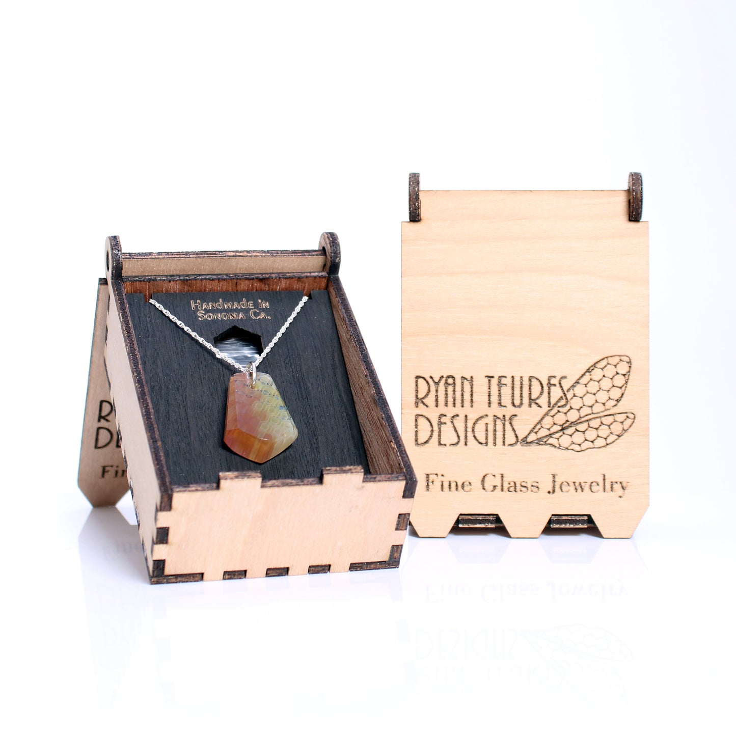 "Duality" Honey Jewel Necklace