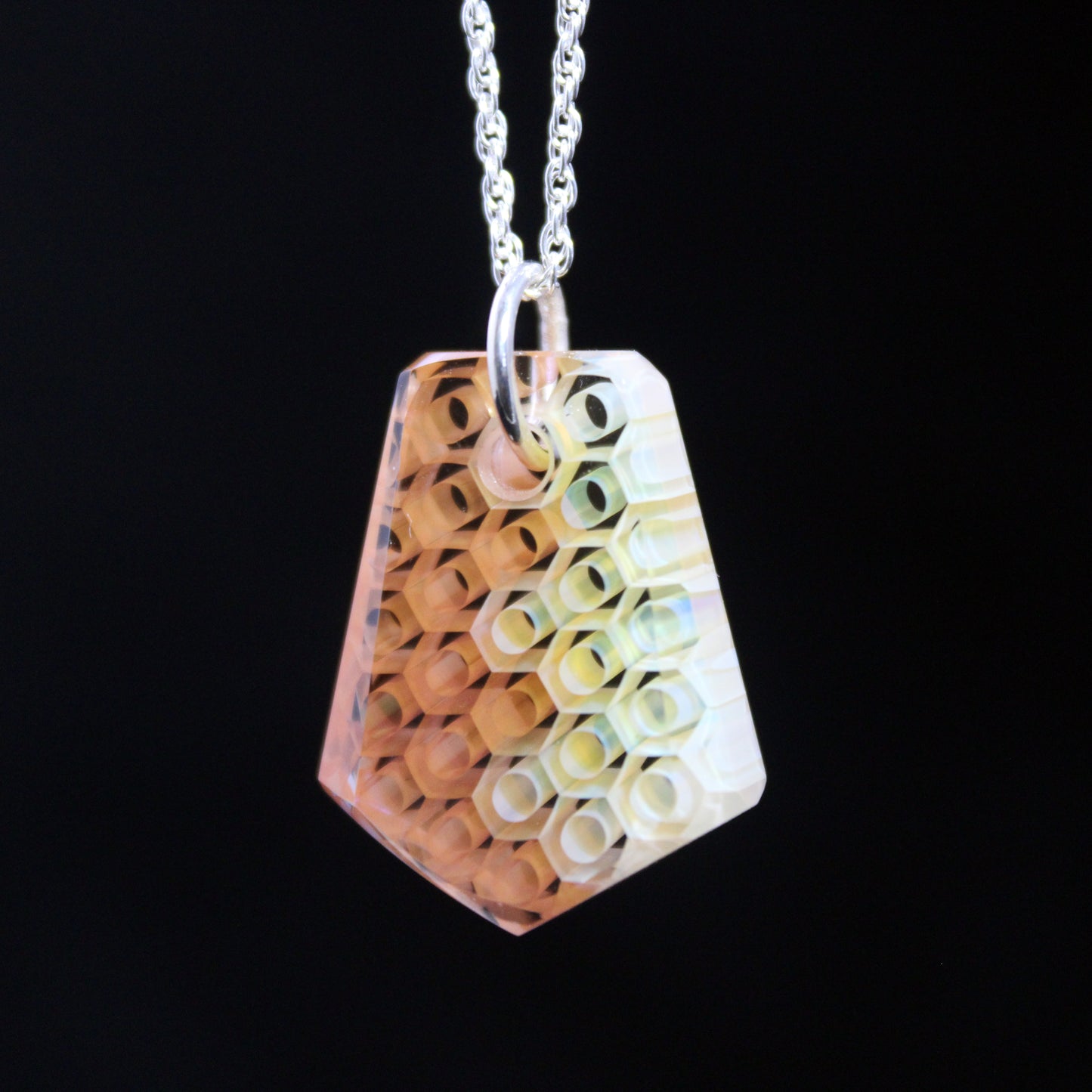"Duality" Honey Jewel Necklace