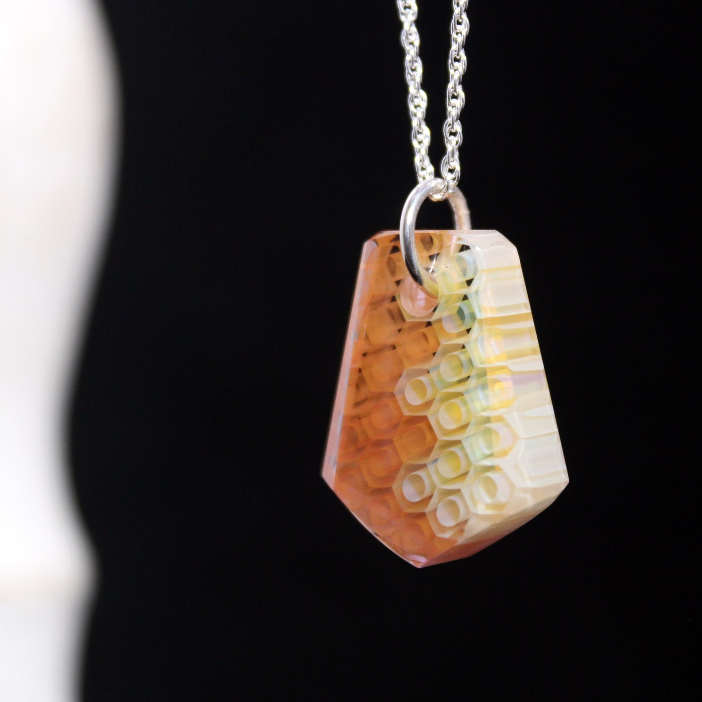 "Duality" Honey Jewel Necklace