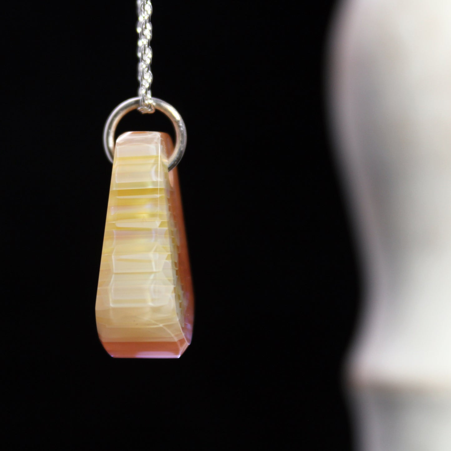 "Duality" Honey Jewel Necklace