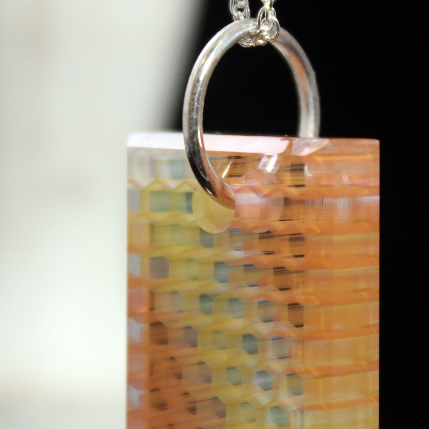 "Ephemeral" Honey Jewel Necklace