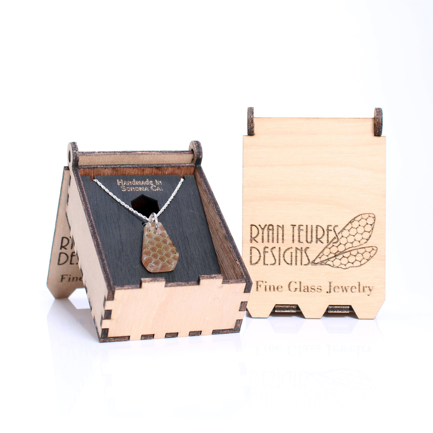 "Silhouette" Honey Jewel Necklace