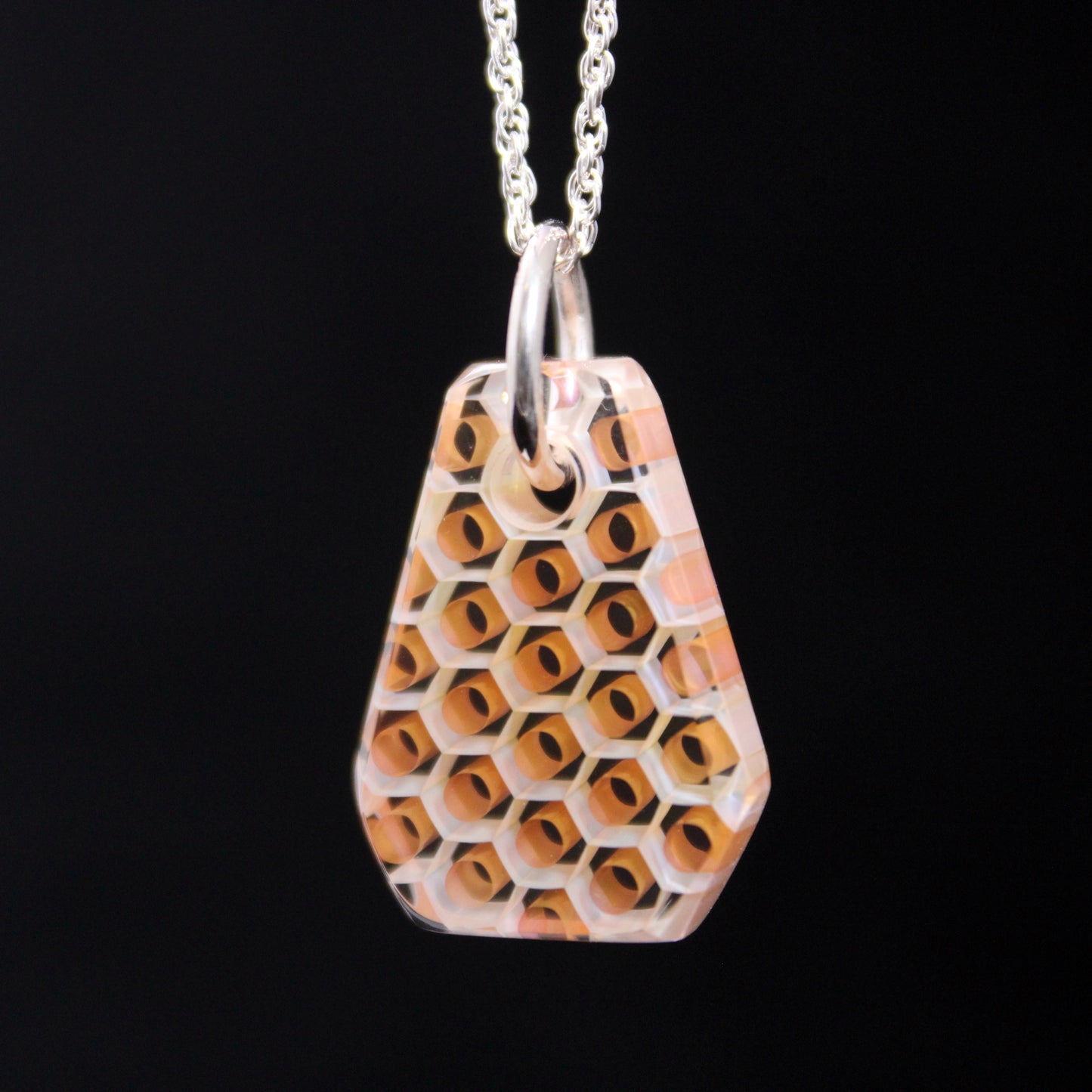 "Silhouette" Honey Jewel Necklace