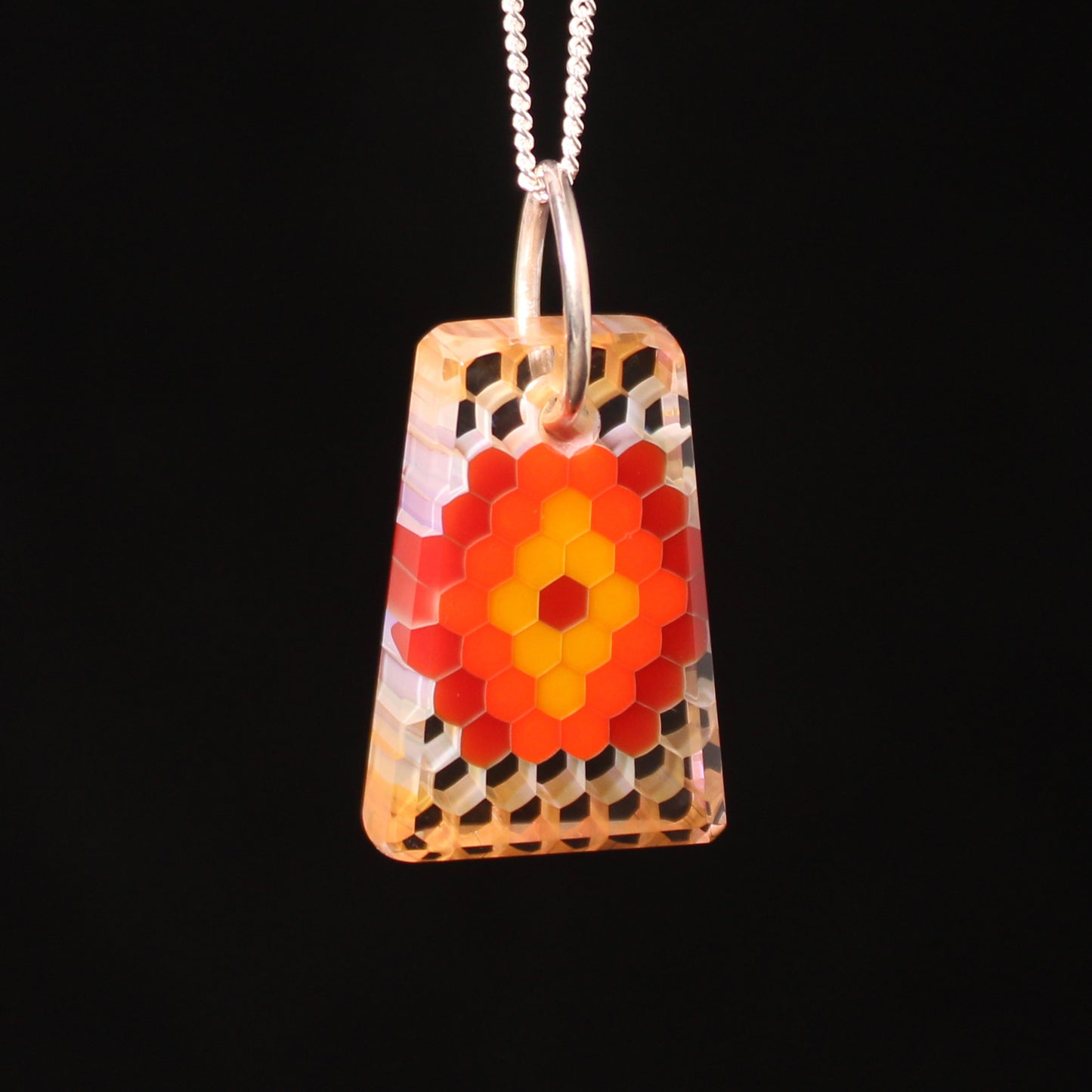 "Helios" Honey Jewel Necklace