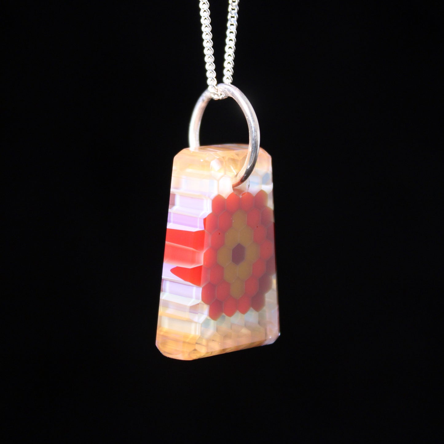 "Helios" Honey Jewel Necklace