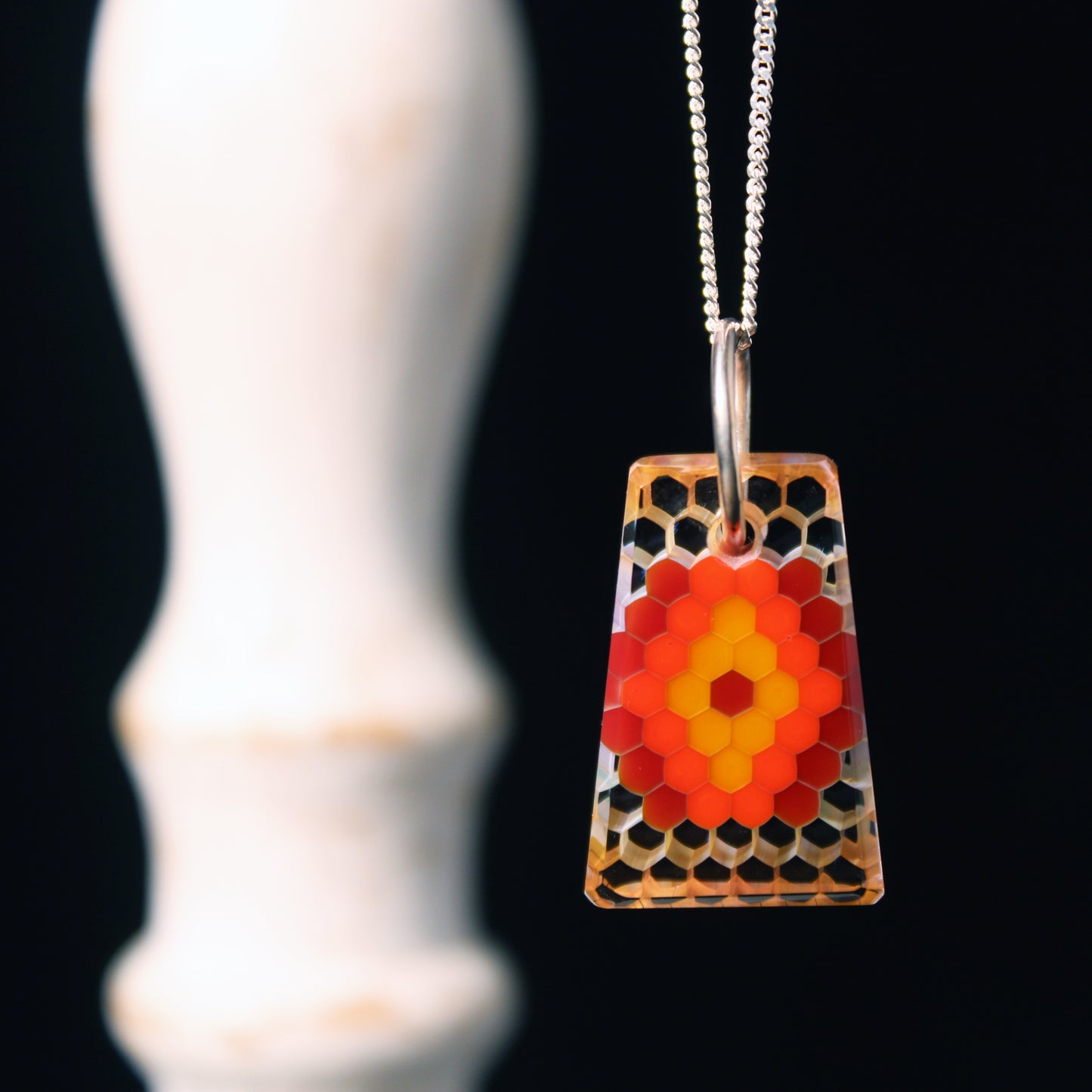 "Helios" Honey Jewel Necklace