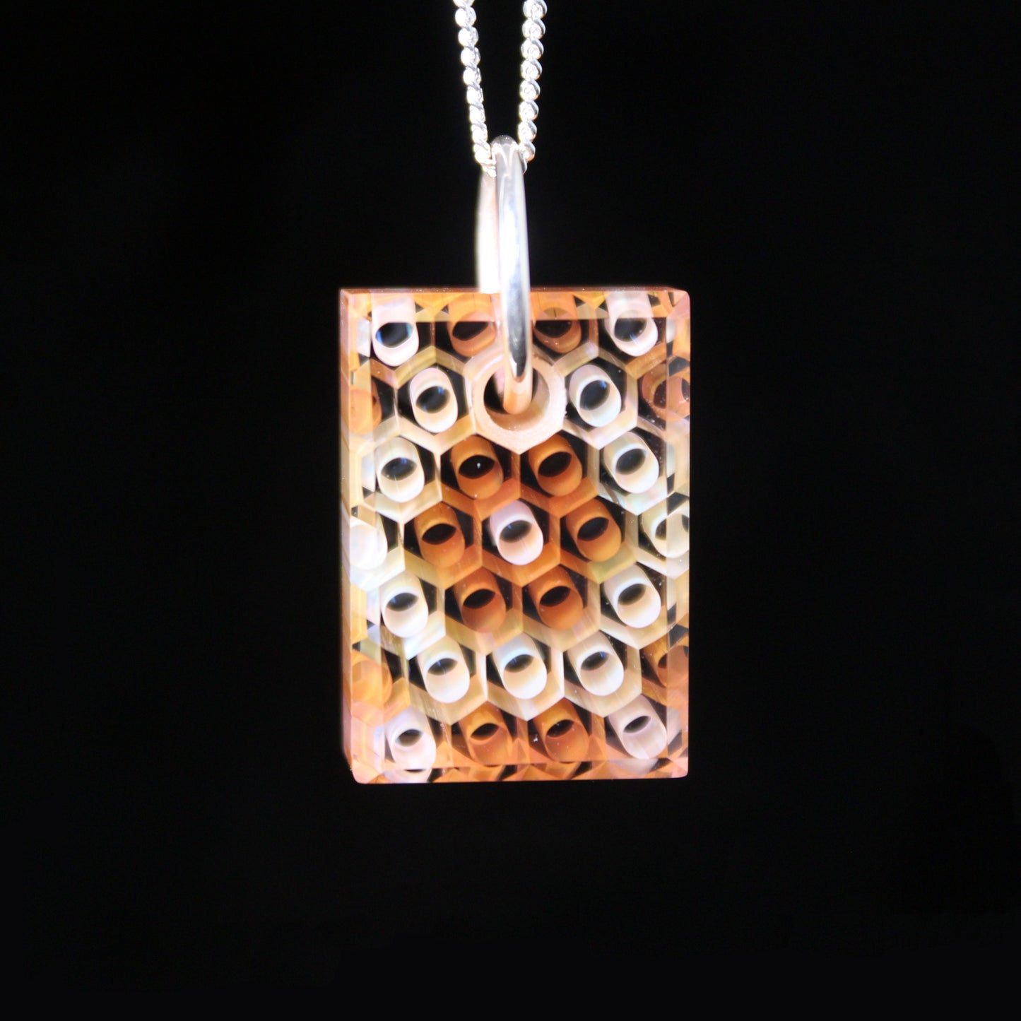 "Celestial" Honey Jewel Necklace