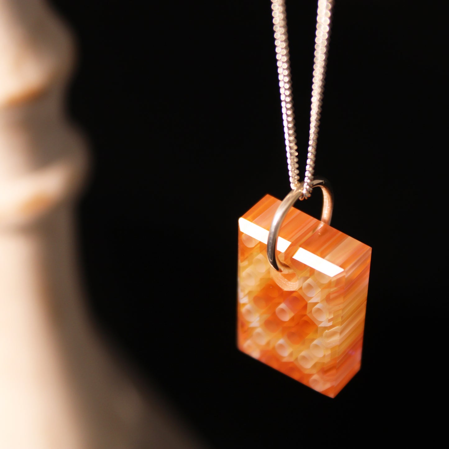 "Celestial" Honey Jewel Necklace