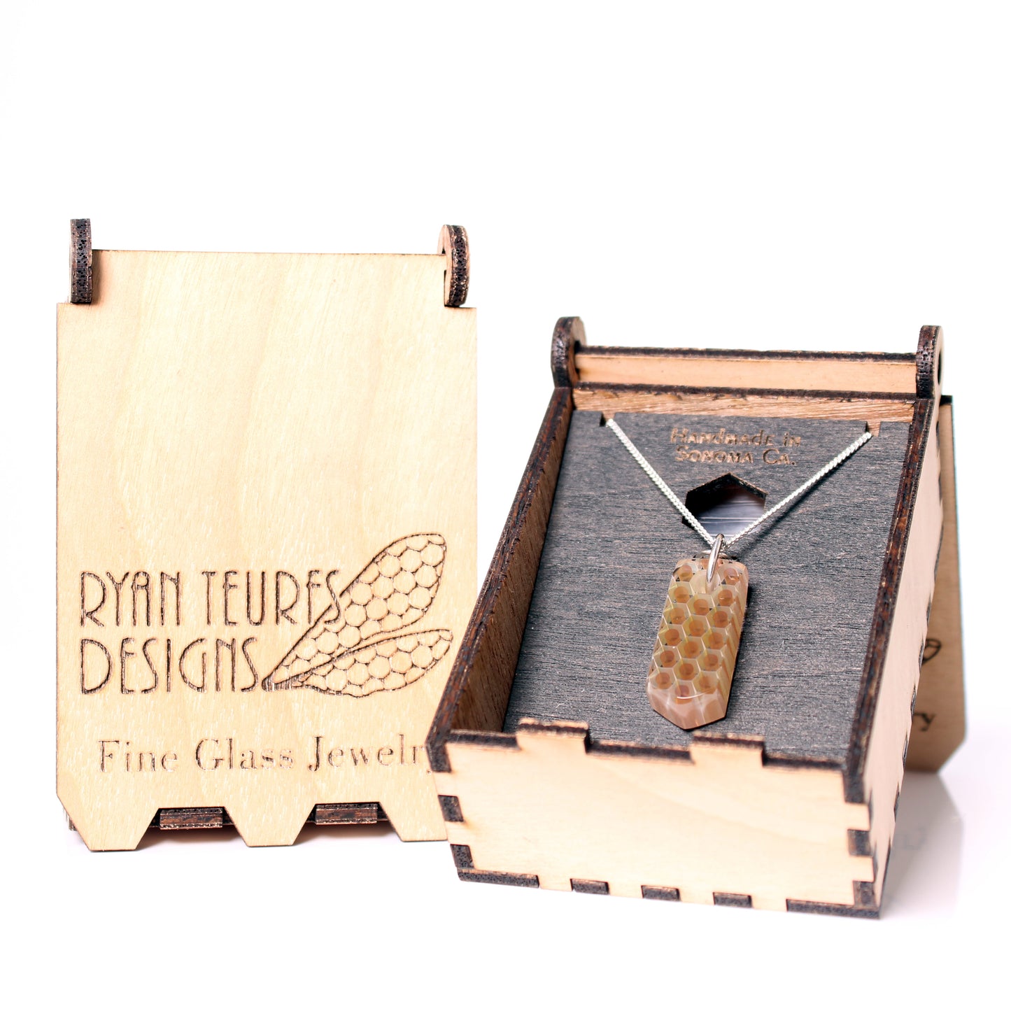 "Silhouette" Honey Jewel Necklace