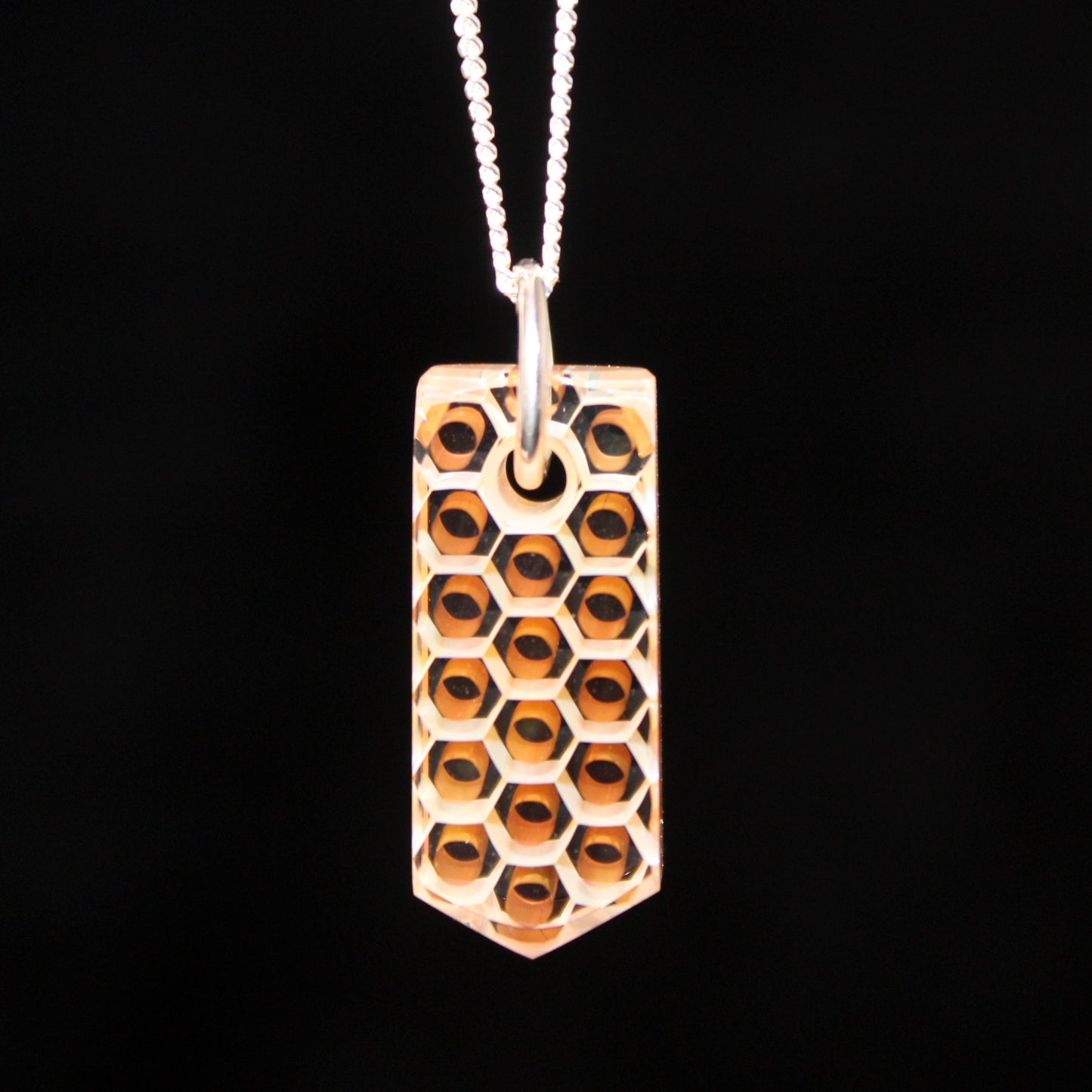 "Silhouette" Honey Jewel Necklace