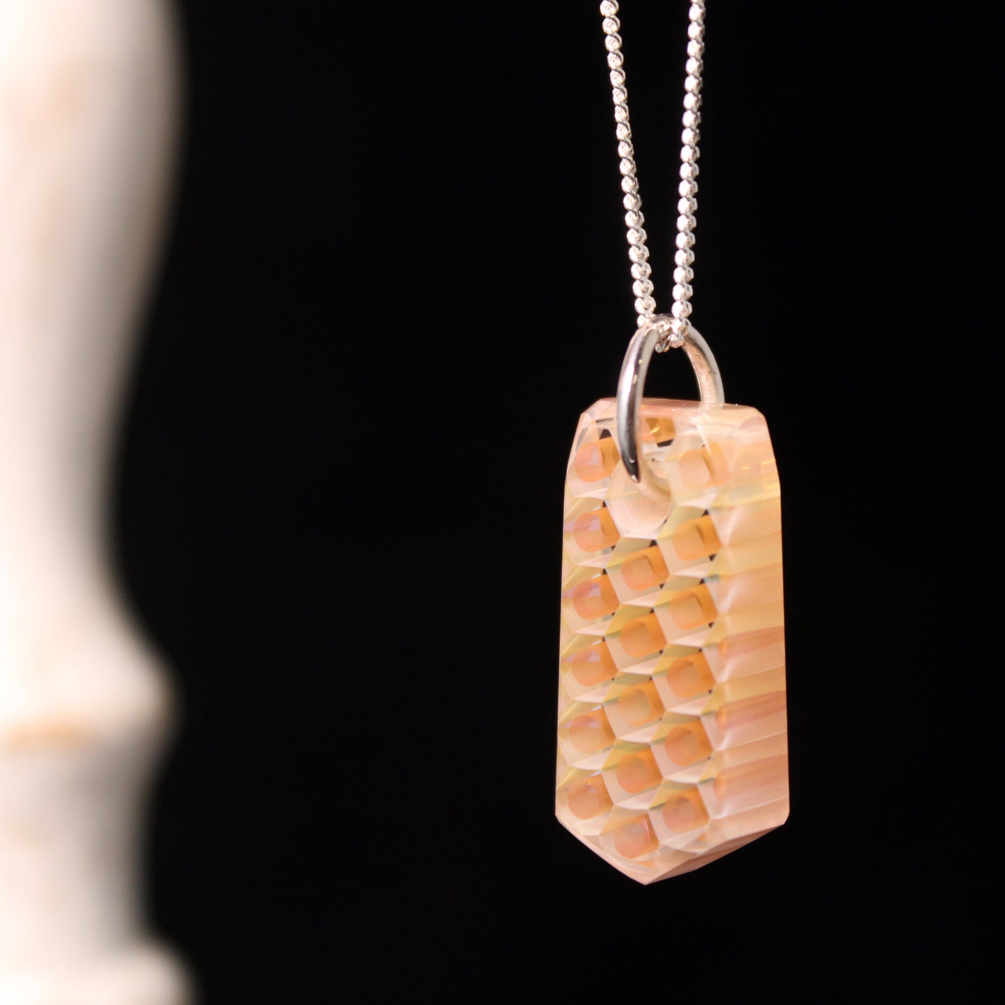 "Silhouette" Honey Jewel Necklace