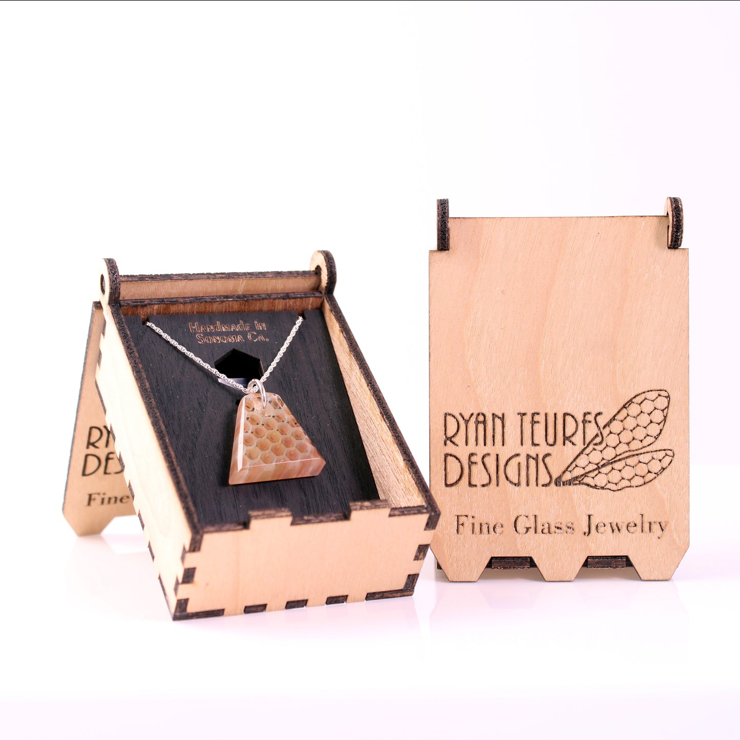 "Silhouette" Honey Jewel Necklace