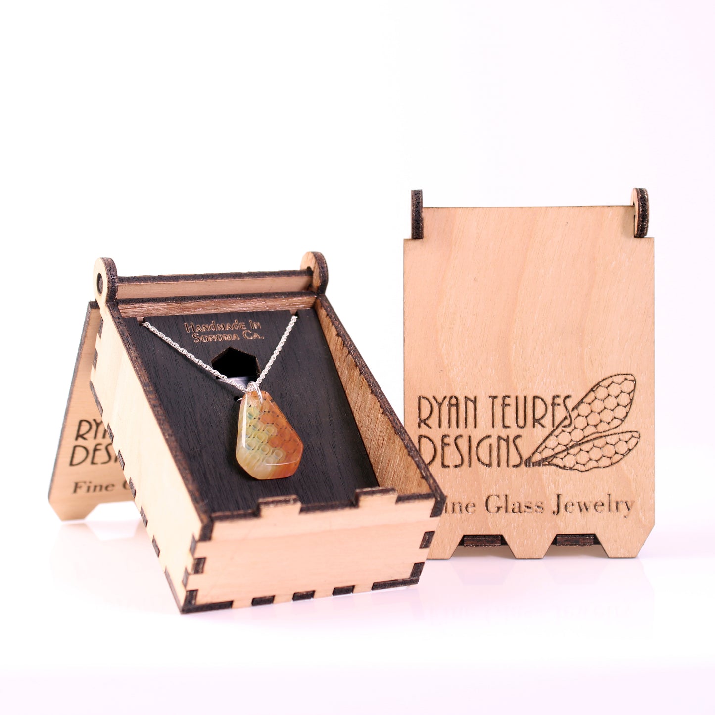 "Duality" Honey Jewel Necklace