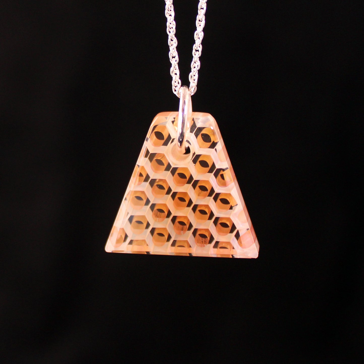 "Silhouette" Honey Jewel Necklace