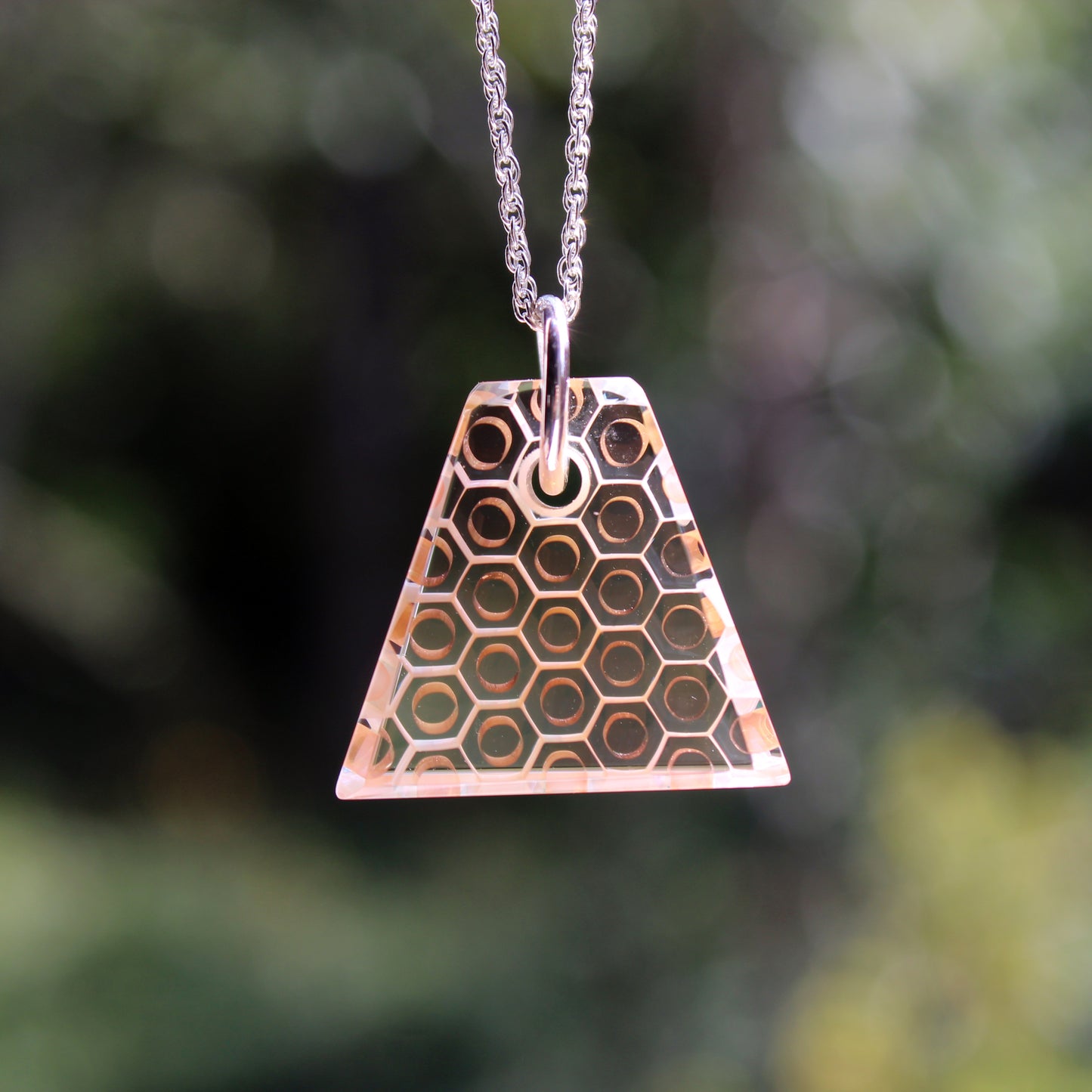 "Silhouette" Honey Jewel Necklace