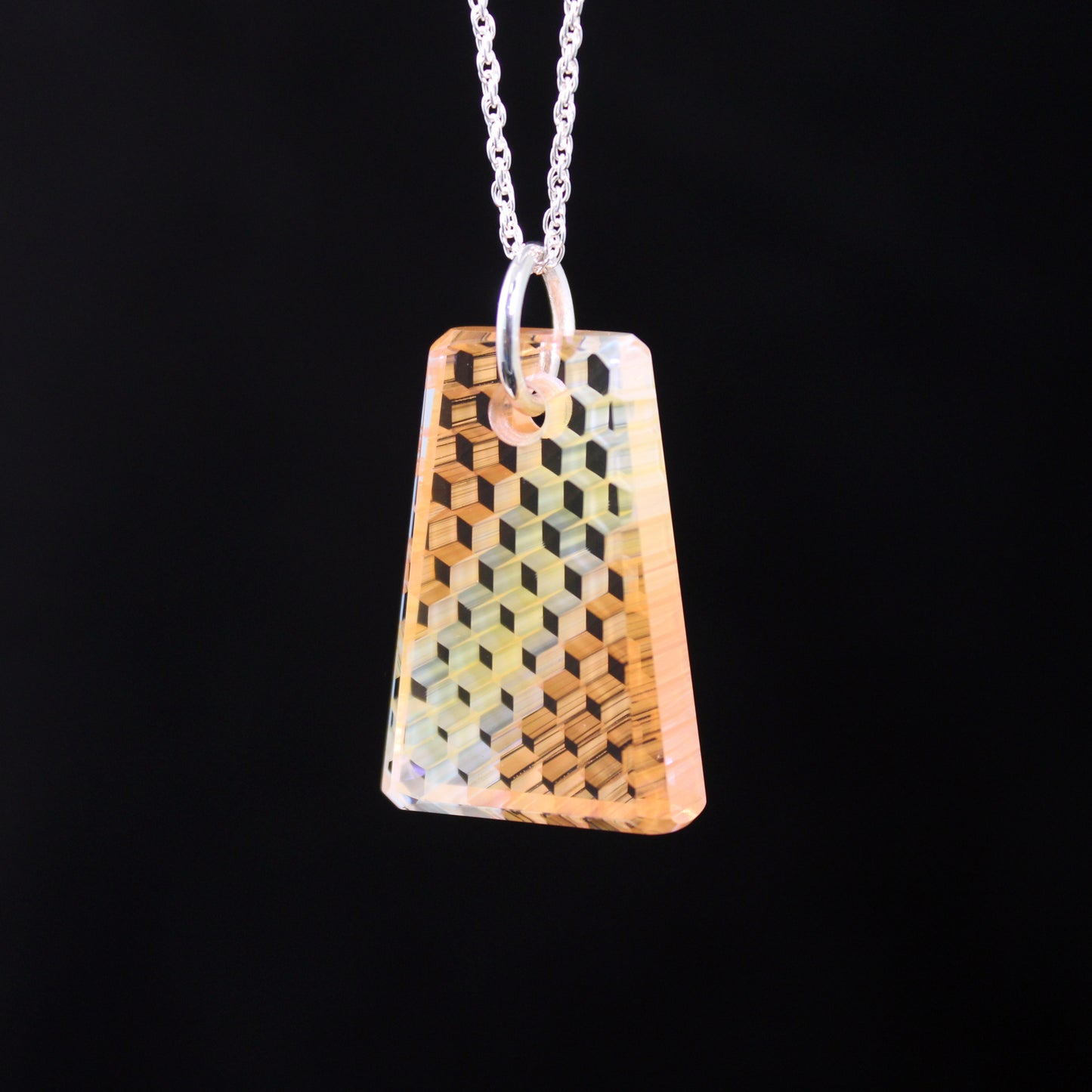 "Ephemeral" Honey Jewel Necklace