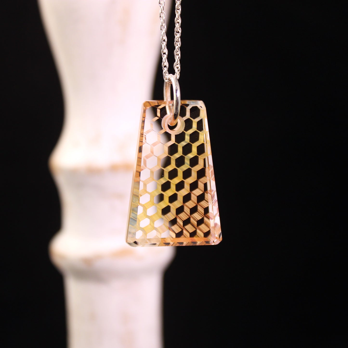 "Ephemeral" Honey Jewel Necklace
