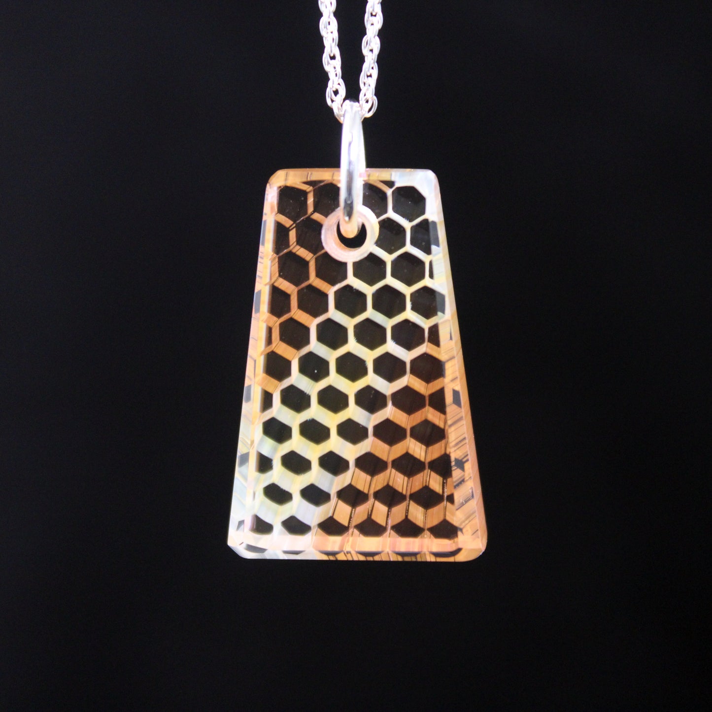 "Ephemeral" Honey Jewel Necklace