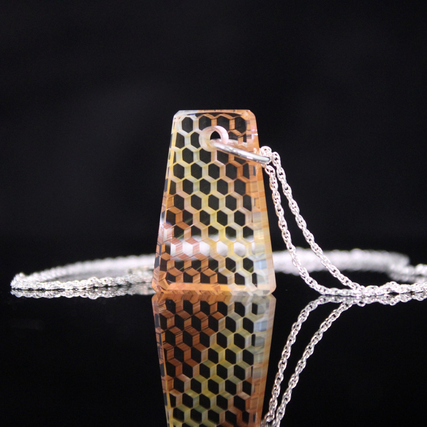 "Ephemeral" Honey Jewel Necklace