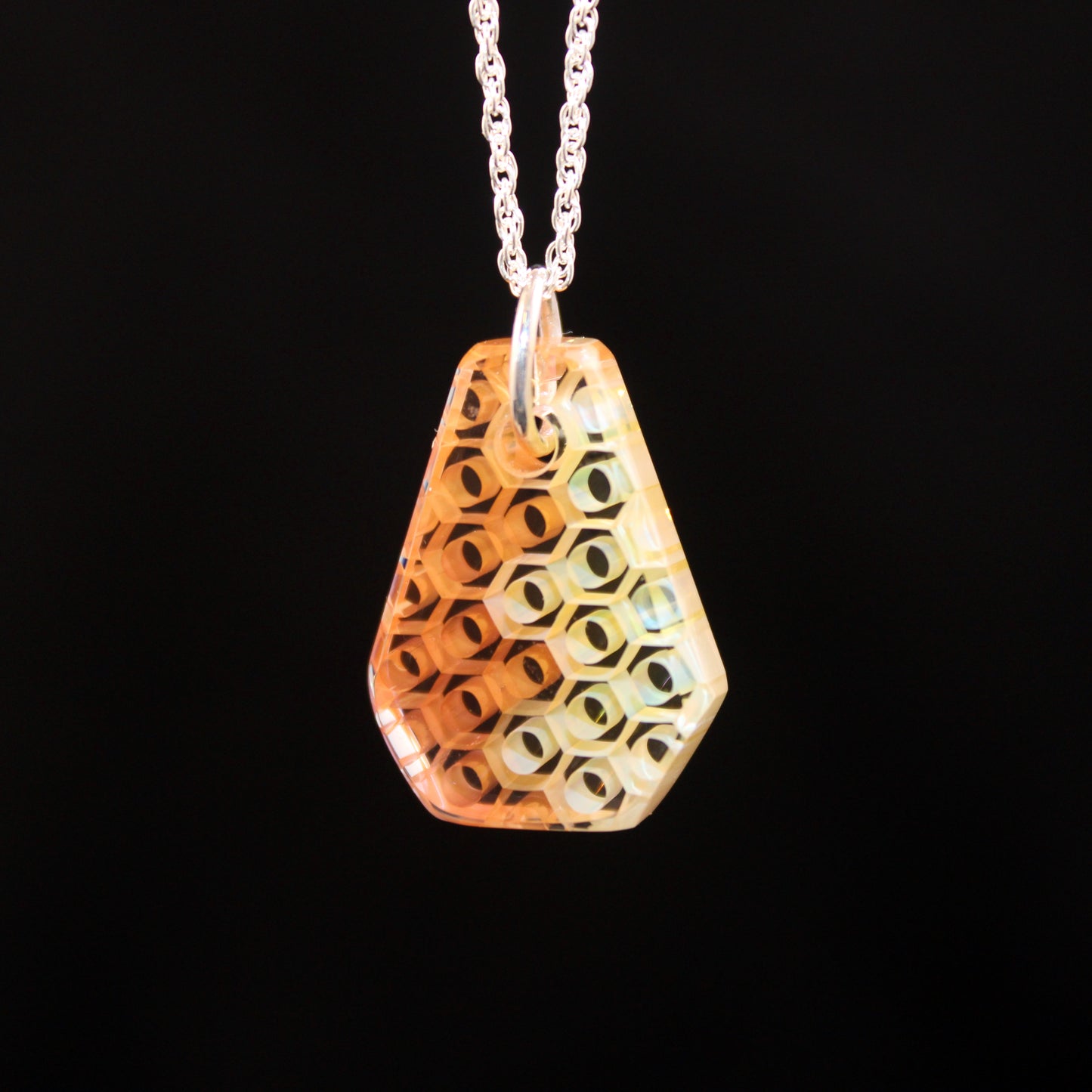 "Duality" Honey Jewel Necklace
