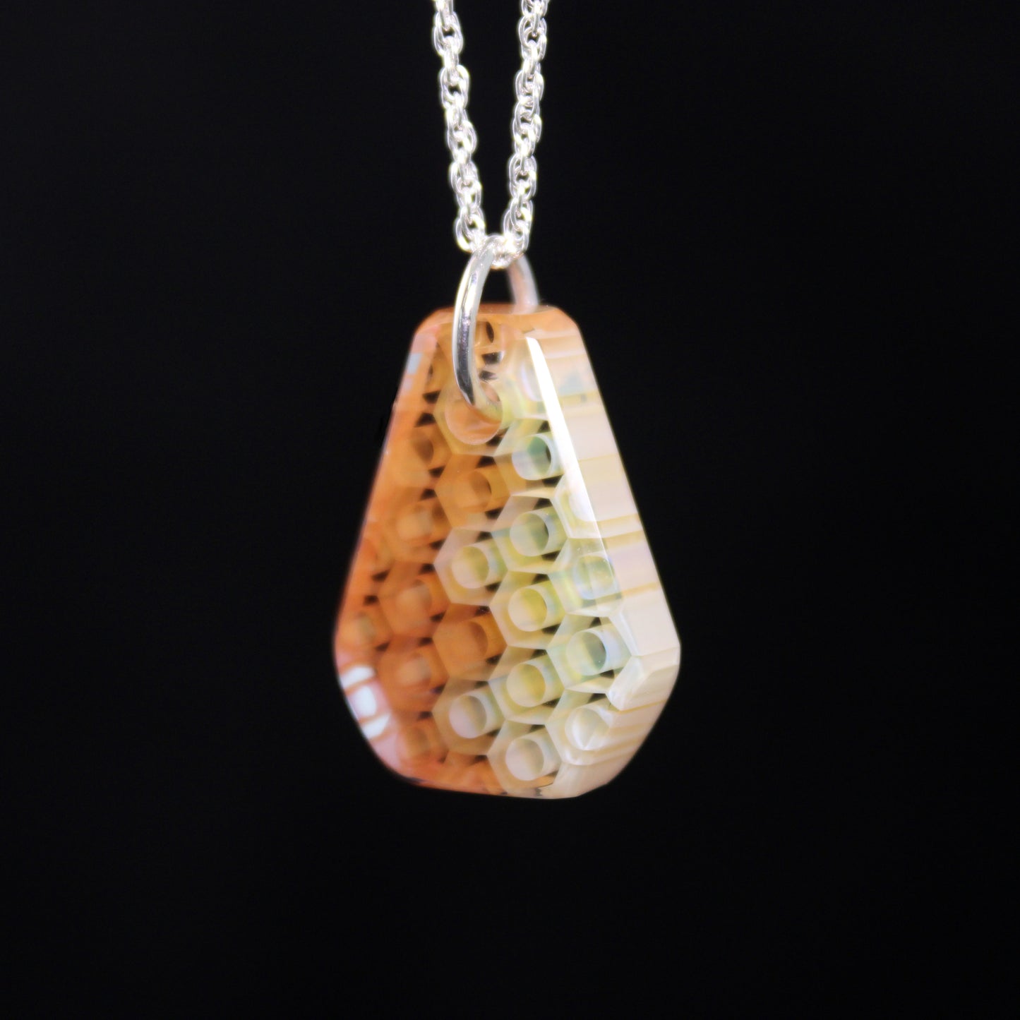 "Duality" Honey Jewel Necklace