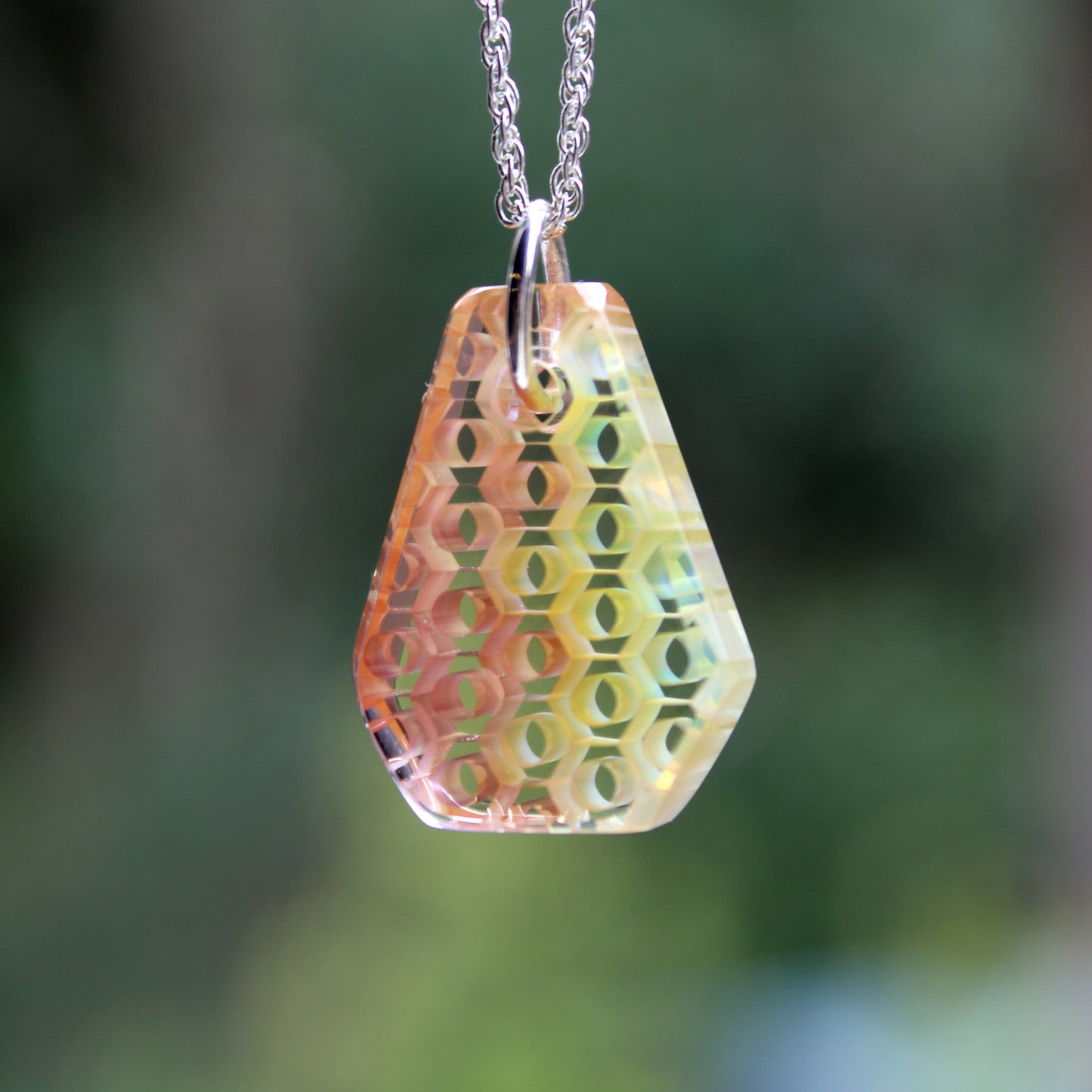 "Duality" Honey Jewel Necklace