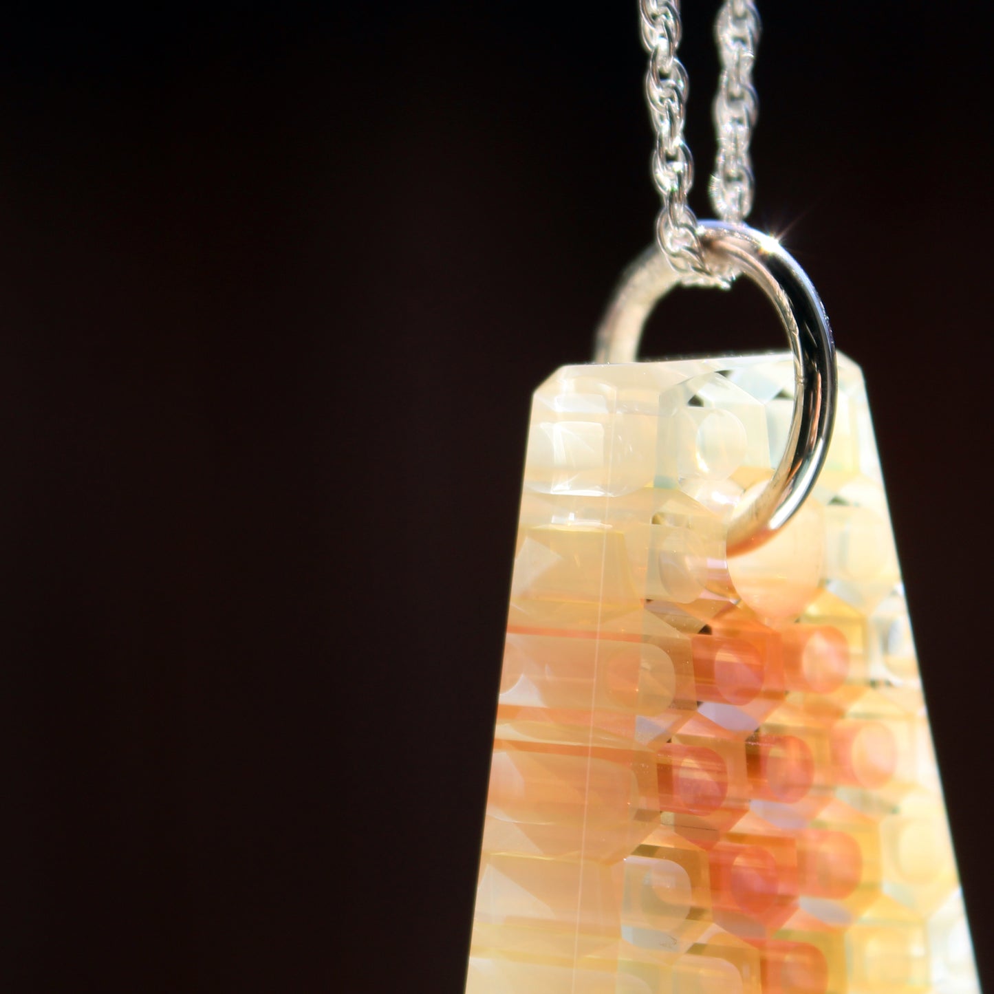 "Fortuna" Honey Jewel Necklace