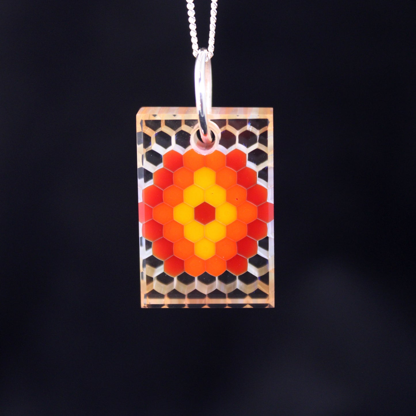"Helios" Honey Jewel Necklace