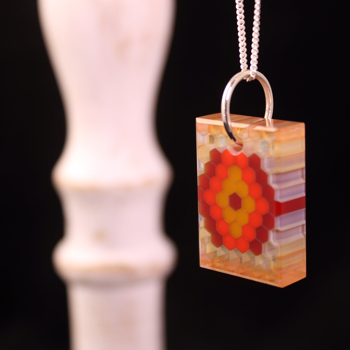 "Helios" Honey Jewel Necklace