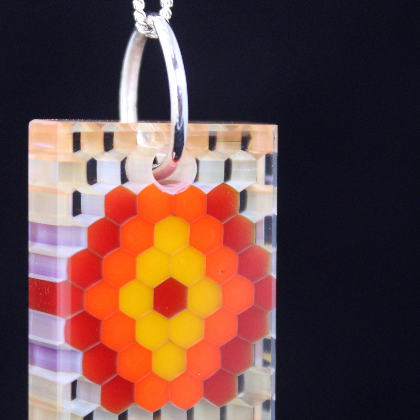 "Helios" Honey Jewel Necklace