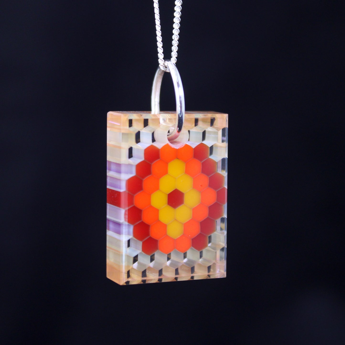 "Helios" Honey Jewel Necklace