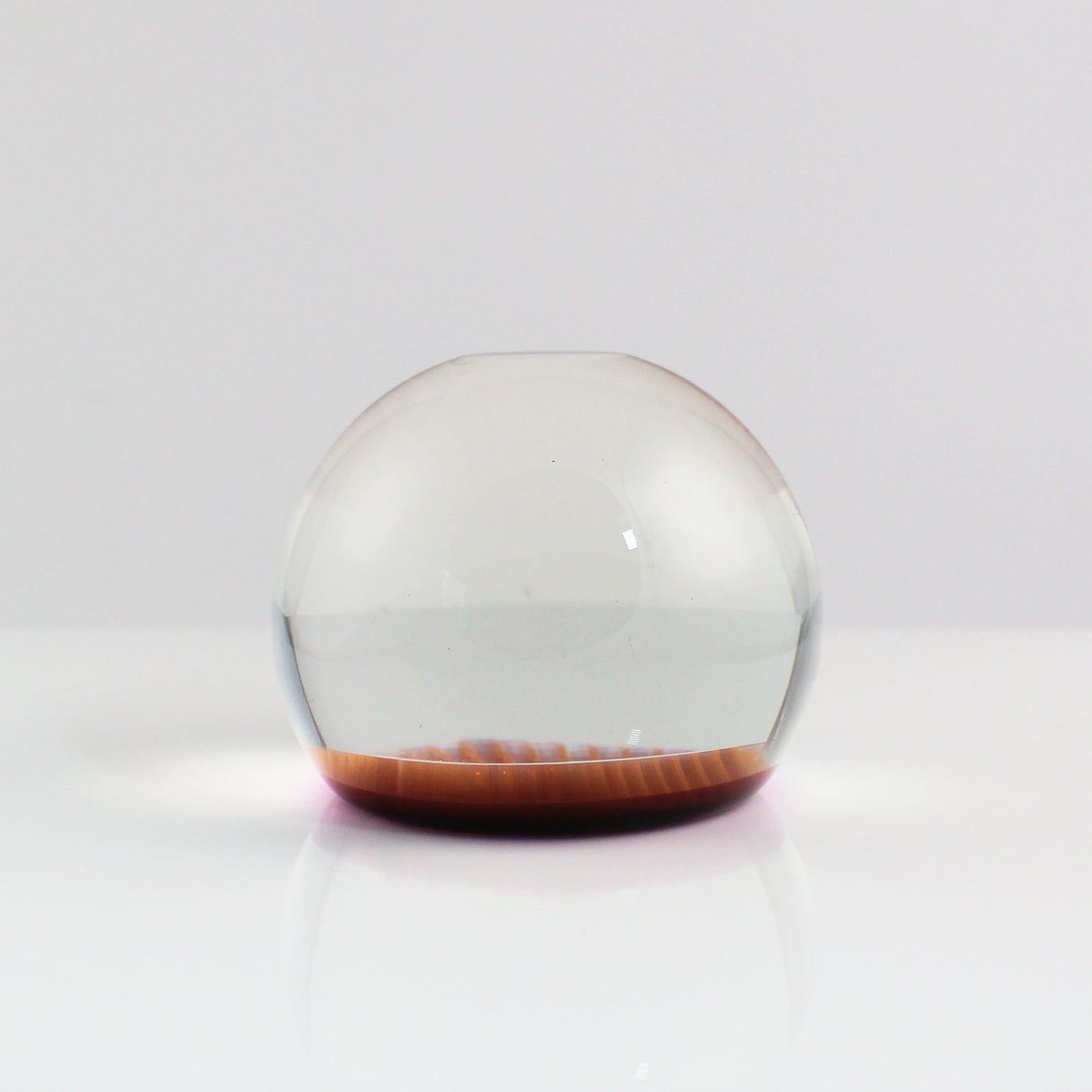 68mm Paper Weight 'Endeavor' with Gold Amethyst