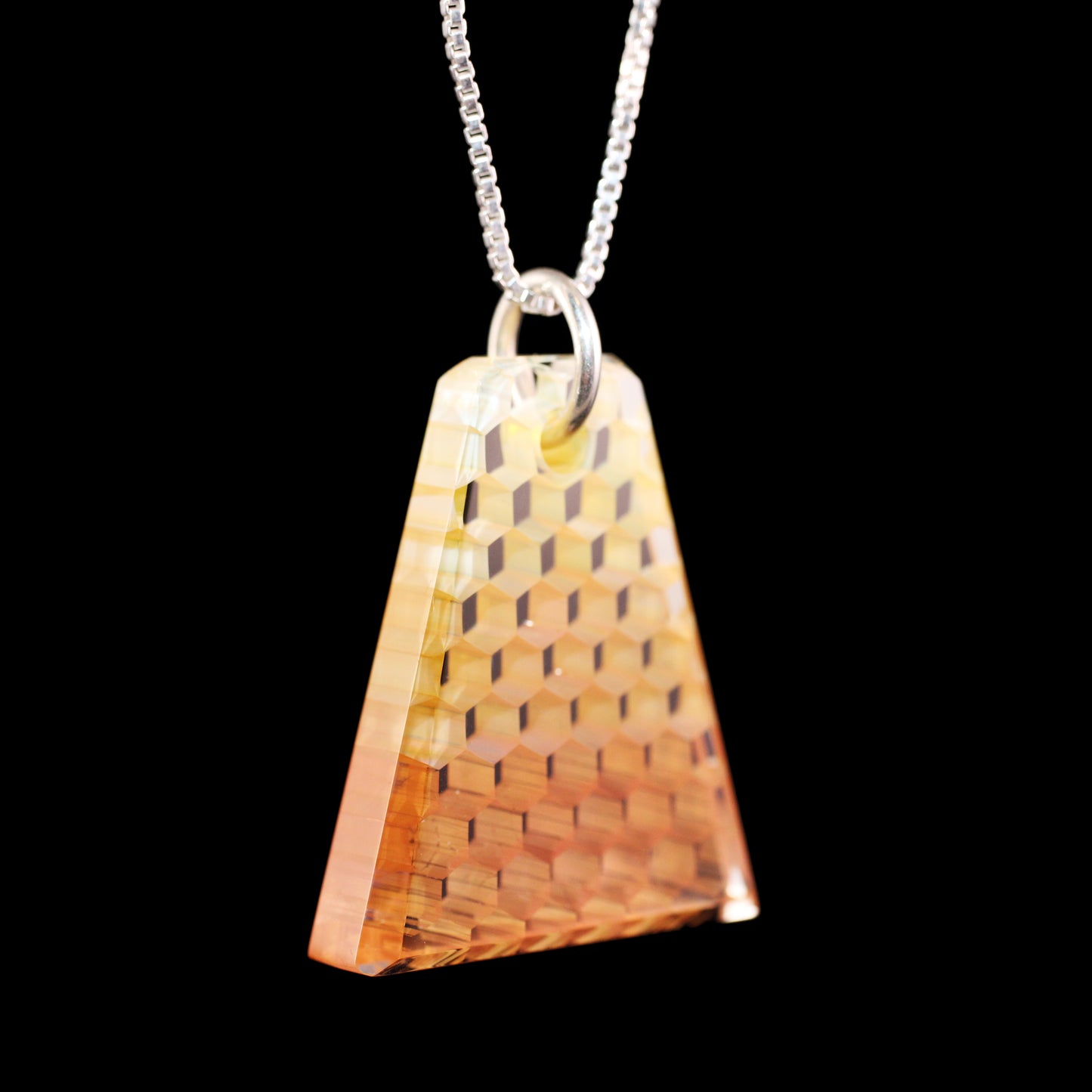 "Transition" Honey Jewel Necklace