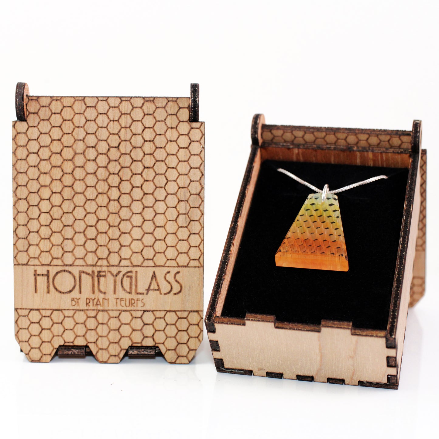"Transition" Honey Jewel Necklace
