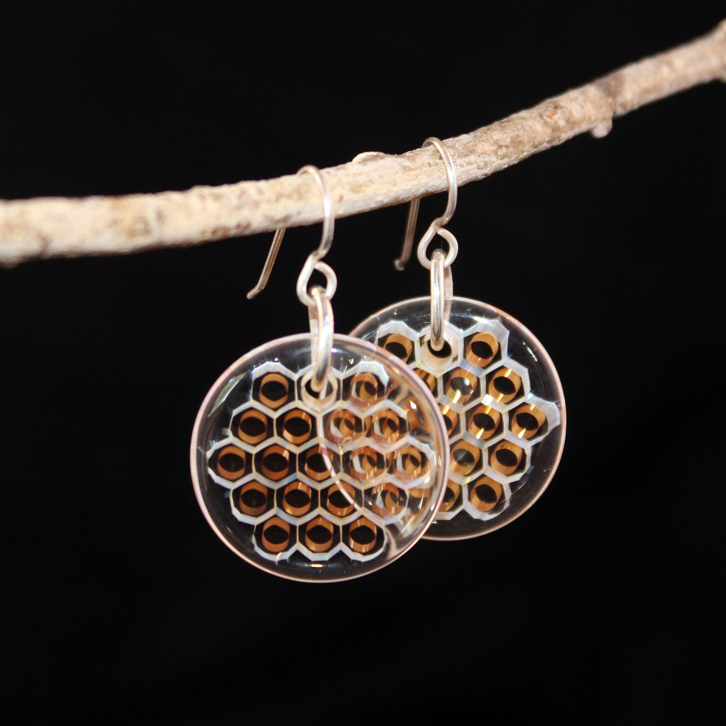 "Silhouette" Medallion Earrings
