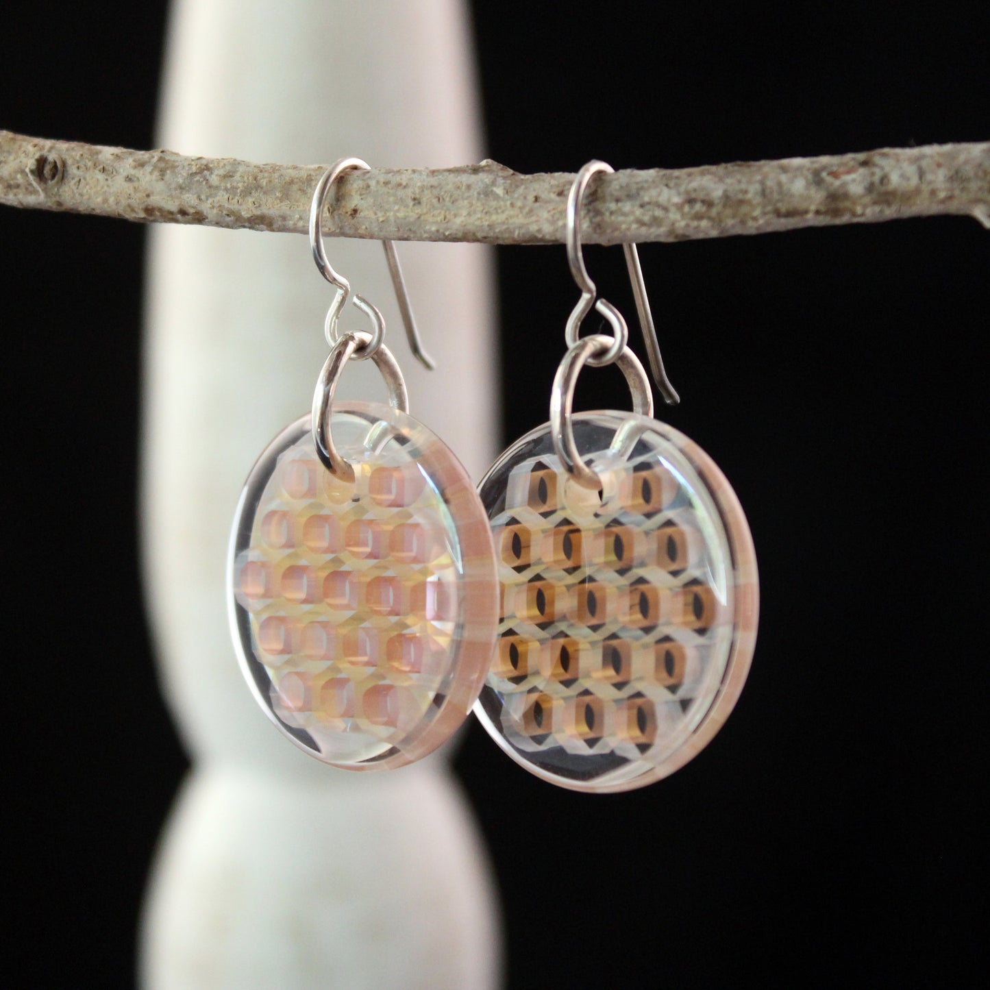 "Silhouette" Medallion Earrings