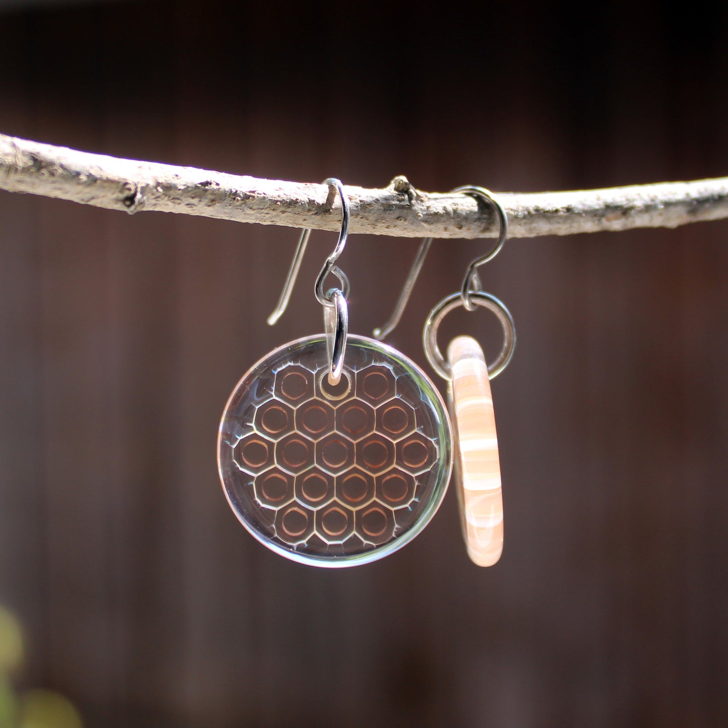 "Silhouette" Medallion Earrings
