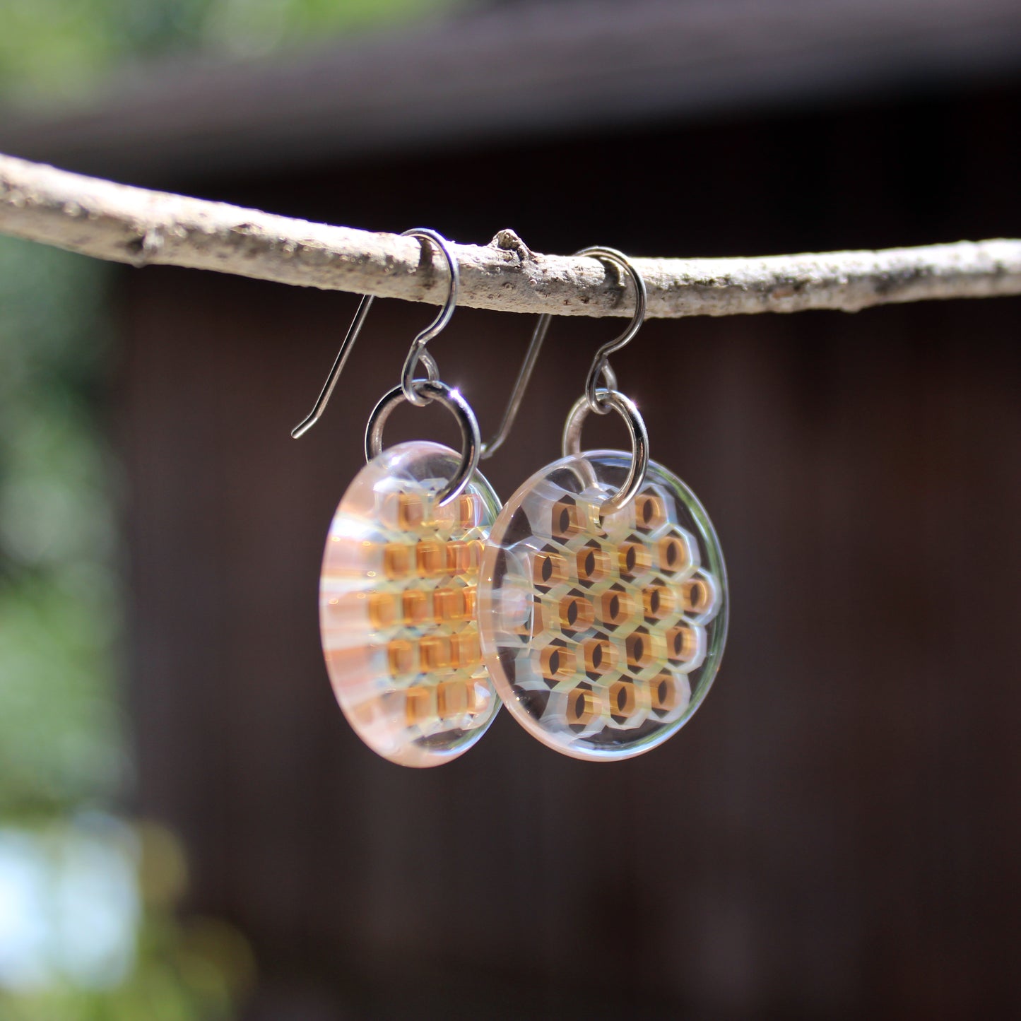 "Silhouette" Medallion Earrings
