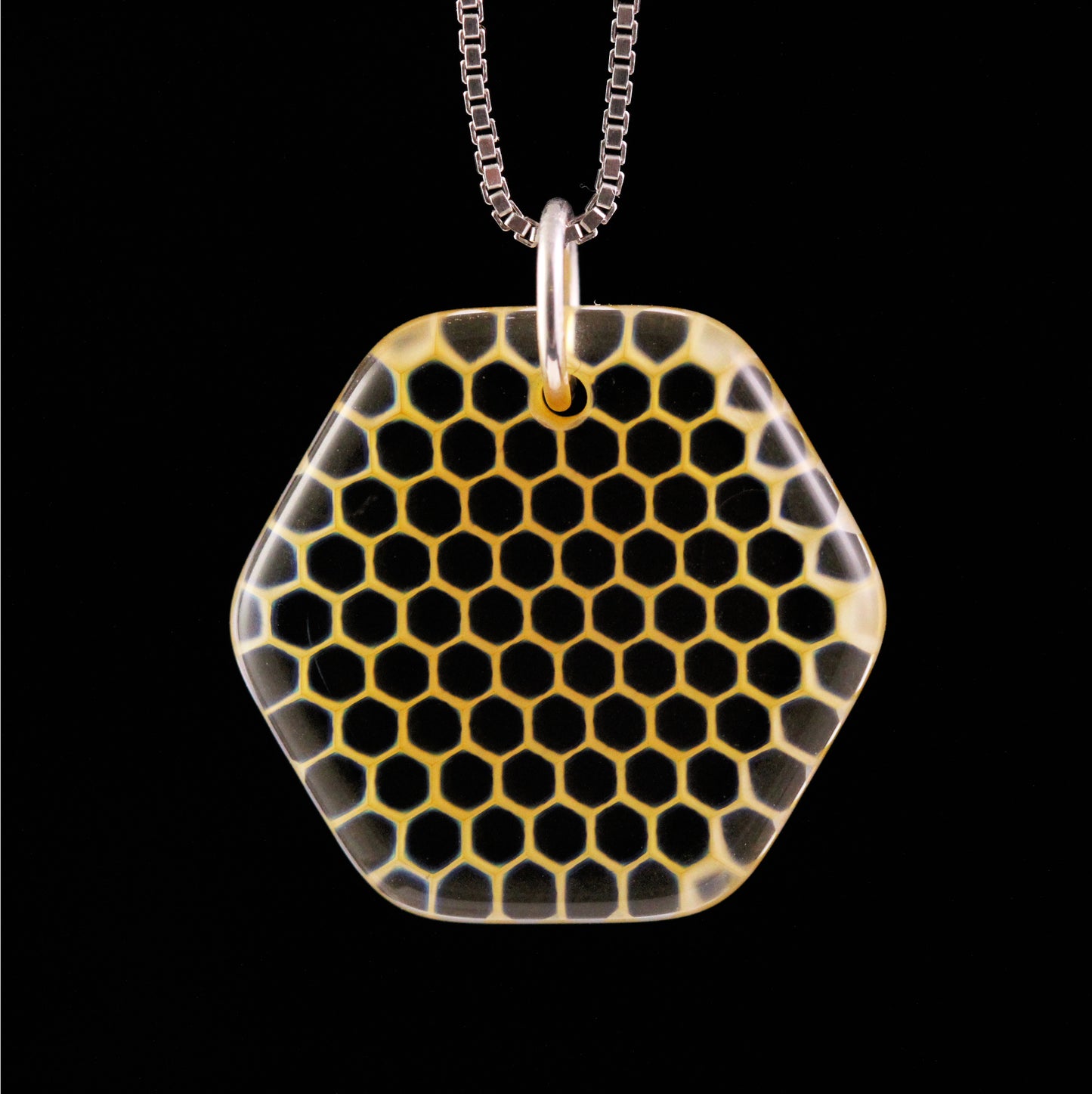 "Asimi" Hex Honeyglass Necklace